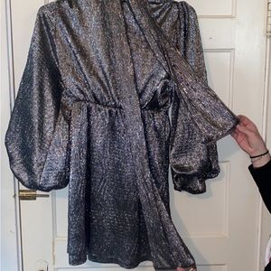 Red dress boutique. Worn once for pictures. Very comfy.